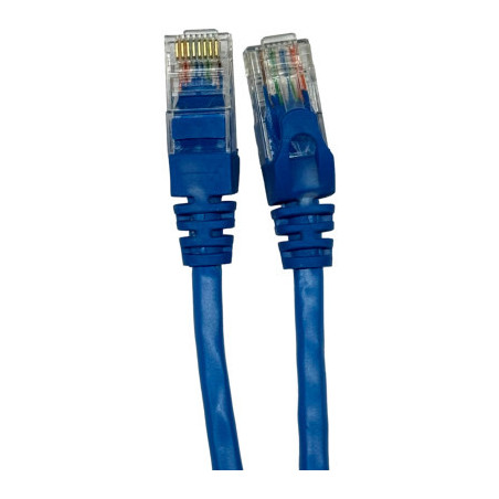 Патч-корд 0.5м UTP cat.5e, CU, 24AWG, blue GEAR (GPC-UTPCURJ45-0.5BE)