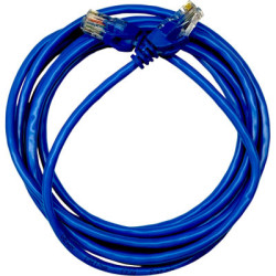 Патч-корд 0.5м UTP cat.5e, CU, 24AWG, blue GEAR (GPC-UTPCURJ45-0.5BE)
