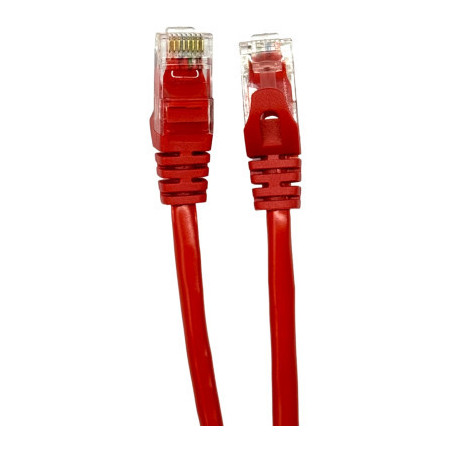 Патч-корд 2м UTP cat.5e, CU, 24AWG, red GEAR (GPC-UTPCURJ45-2R)