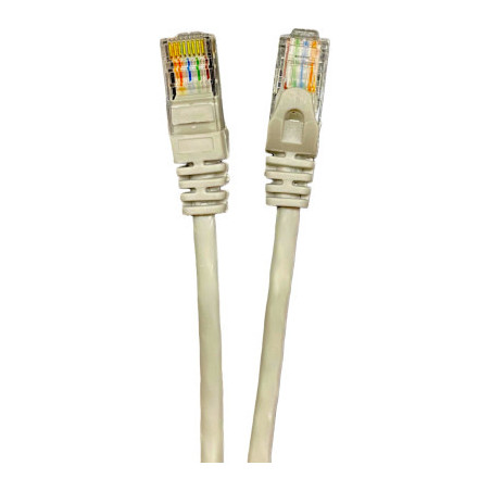 Патч-корд 3м UTP cat.5e, CU, 24AWG, gray GEAR (GPC-UTPCURJ45-3G)