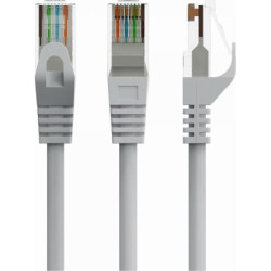 Патч-корд 5м UTP cat 6 CU gray Cablexpert (PP6U-CU-5M)