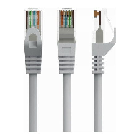 Патч-корд 5м UTP cat 6 CU gray Cablexpert (PP6U-CU-5M)