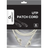 Патч-корд 5м UTP cat 6 CU gray Cablexpert (PP6U-CU-5M)