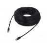Патч-корд 15м, UTP cat 6 RJ-45 black Vention (IBEBN)