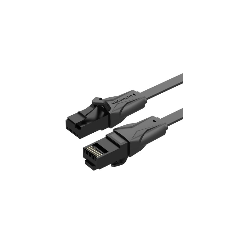 Патч-корд 0.5м, UTP cat 6 RJ-45 black Vention (IBJBD)