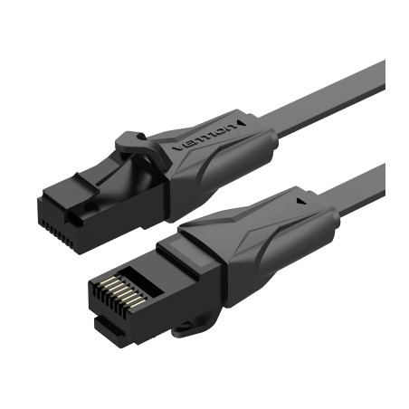 Патч-корд 0.5м, UTP cat 6 RJ-45 black Vention (IBJBD)