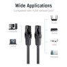 Патч-корд 0.5м, UTP cat 6 RJ-45 black Vention (IBJBD)