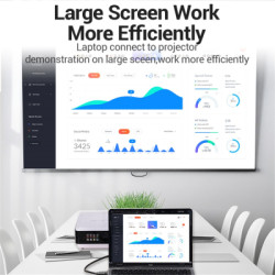 Патч-корд 2м, S/FTP cat 6 RJ-45 Extension black Vention (IBLBH)