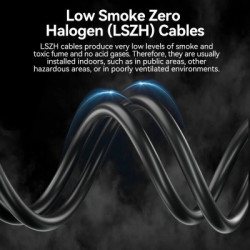 Патч-корд 3м, UTP cat 6 RJ-45 black Vention (IBNBI)