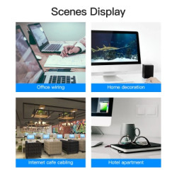 Патч-корд 3м, RJ-45 cat 5e UTP blue Vention (VAP-A10-S300)