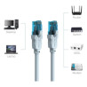 Патч-корд 5м, RJ-45 cat 5e UTP blue Vention (VAP-A10-S500)