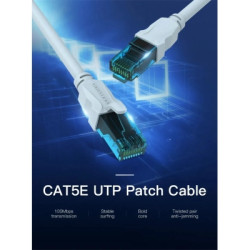 Патч-корд 5м, RJ-45 cat 5e UTP blue Vention (VAP-A10-S500)