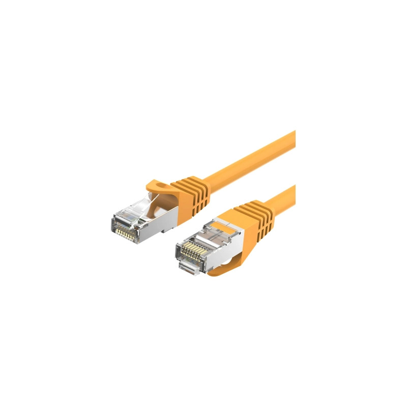 Патч-корд 5м, RJ-45 cat 6a S/FTP yellow Vention (VPC6SSTP-Y500)