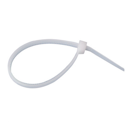 Стяжка Ritar 100мм/3.0мм, белая, 100 шт (CTR-W3100)