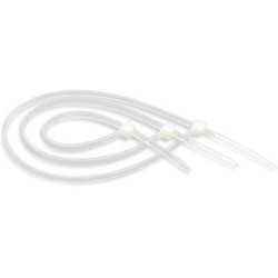 Стяжка 300мм/3.6мм , нейлонові, 100шт. у пакеті Atcom (36300)