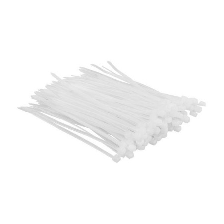 Стяжка Top Tools біла, 2.5x100 мм, пластик, 100 шт. (44E950)