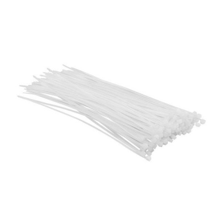 Стяжка Top Tools біла, 2.5x200 мм, пластик, 100 шт. (44E952)