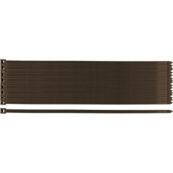 Стяжка Neo Tools 50шт, пластик, 7.6х380мм, коричнева (15-970)