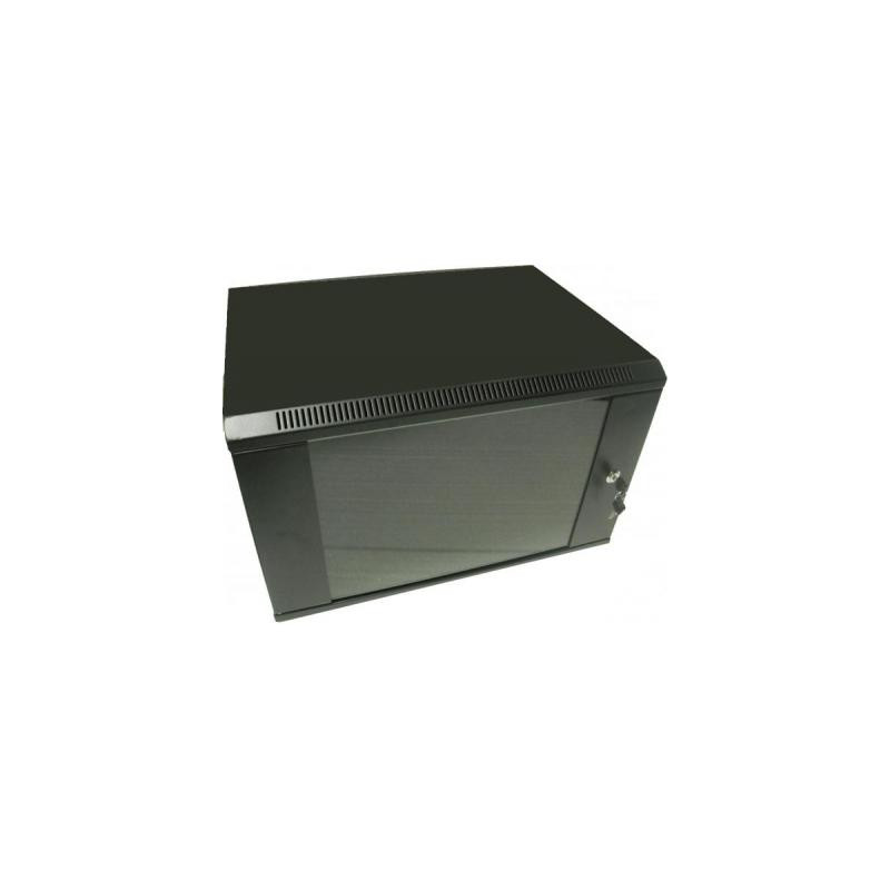 Шафа настінна Hypernet 9U 19" 600x600 (WMNC66-9U-FLAT-BLACK)