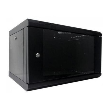 Шафа настінна Hypernet 4U 19" 600x300 (WMNC-30-4U-FLAT-BLACK)