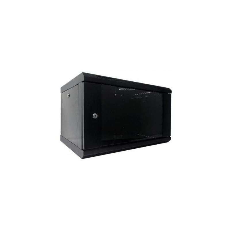 Шафа настінна Hypernet 6U 19" 600x450 (WMNC-6U-FLAT-BLACK)