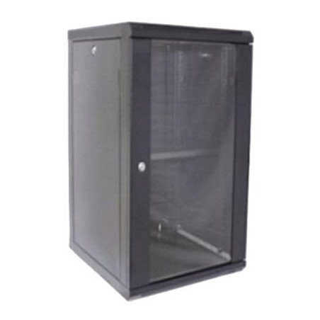 Шафа настінна Hypernet 18U 19" 600x450 (WMNC-18U-FLAT-BLACK)