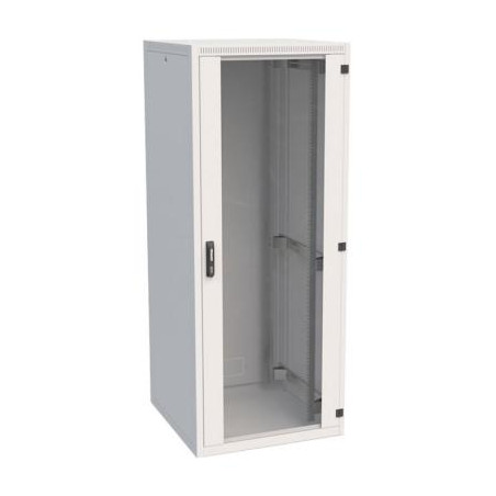 Шафа напольна Conteg 42U iSEVEN 19" 600x600 RAL7035 (RI7-42-60/60)