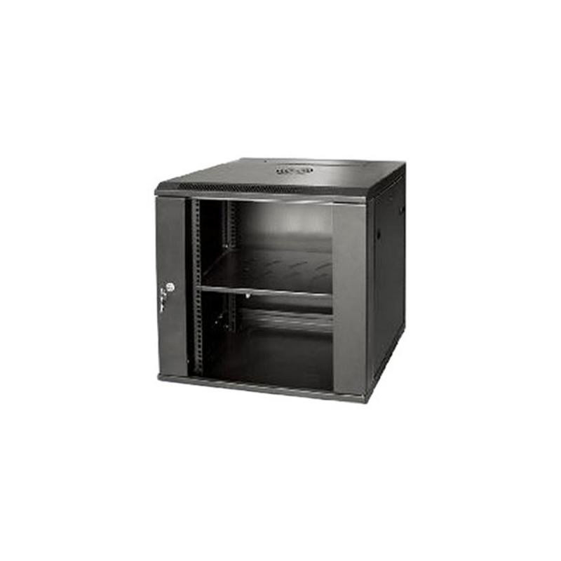 Шафа настінна Kingda 12U 19" 600x450 RAL9004 (KD-007-6412)