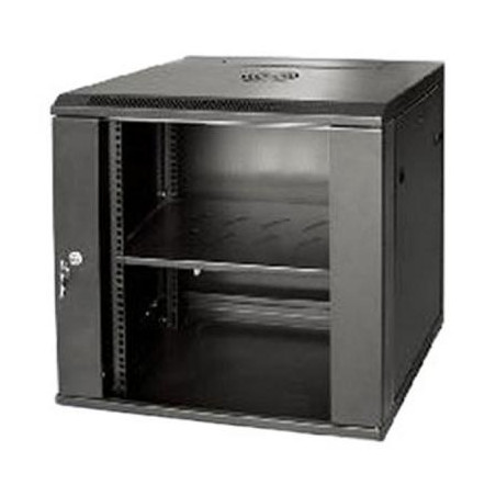 Шафа настінна Kingda 12U 19" 600x450 RAL9004 (KD-007-6412)