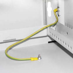 Шафа настінна Ipcom 6U, 600*450, RAL7035 (СН-6U-060х045-ДС-7035)