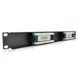 Патч-панель 19" 12хRJ-45 UTP 1U cat.5e PiPo (PP125191U)