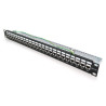 Патч-панель 19" 24хRJ-45 FTP 1U cat.6A, w Organizer PiPo (PP247191UFTP)