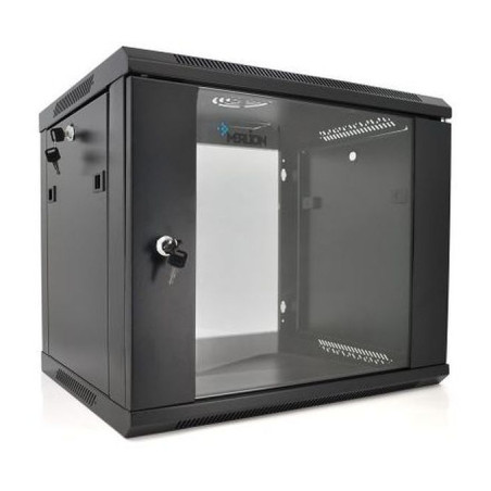 Шафа настінна Merlion 9U 19" 600*600*500 (Ш*Г*В)мм, black (Ml3-6609 / 23528)