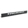 Шафа настінна Merlion 4U 19" 600*600*279 (Ш*Г*В)мм, black (Ml3-6604 / 23524)