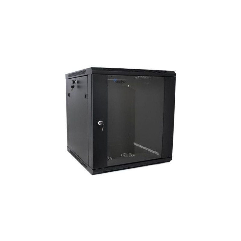 Шафа настінна Merlion 22U 19" 600*450mm (Ш*Г)мм, black (Ml3-6422)