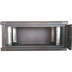 Шафа настінна Hypernet 4U 19" 600x450 (WMNC-4U-FLAT-BLACK)