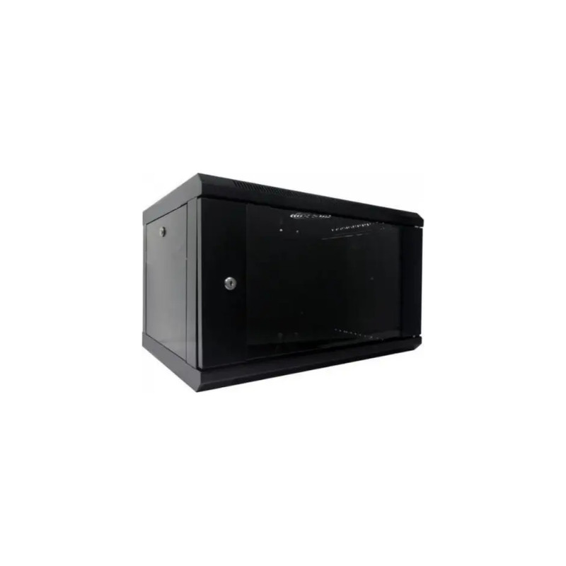 Шафа настінна Hypernet 4U 19" 600x600 (WMNC66-4U-FLAT-BLACK)