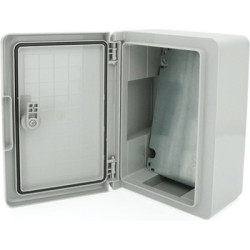 Шафа настінна ADAL PANO 300х200х130, IP65, Бокс ударостійкий из ABS пластика (144841 / 108876)