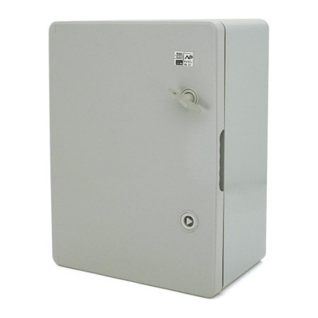 Шафа настінна ADAL PANO 400х300х170, IP65, Бокс ударостійкий, ABS пластик (144844 / 108878)