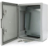 Шафа настінна ADAL PANO 400х300х170, IP65, Бокс ударостійкий, ABS пластик (144844 / 108878)