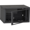 Шафа настінна Ipcom 6U, 600*350, RAL9005 (СН-6U-060х035-ДС-9005)