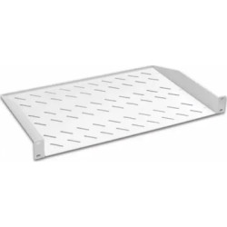 Полка 19" Hypernet 1U глиб. 350мм, колір сірий (CS-350-1U)