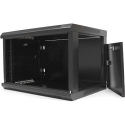 Шафа настінна Merlion 6U 19" 600*350*367 (Ш*Г*В)мм, black (MI3-6306 / 36527)