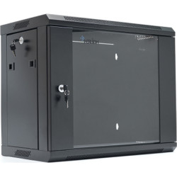 Шафа настінна Merlion 9U 19" 600*350*500 (Ш*Г*В)мм, black (MI3-6309 / 36528)