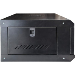 Шафа настінна GEAR 4U 19'' 600x600x240 мм, black (GWMSN-4U-600-600)