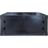 Шафа настінна GEAR 4U 19'' 600x600x240 мм, black (GWMSN-4U-600-600)
