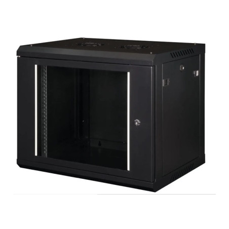 Шафа настінна Hypernet 15U 19" 600x600 ProLine (PL-WMNC66-15U-BLACK)
