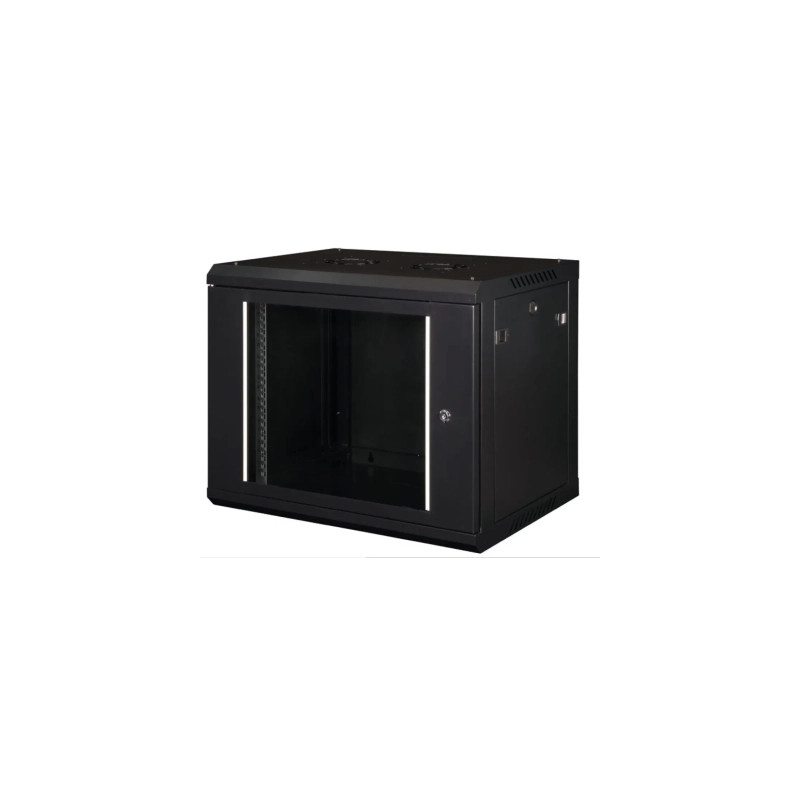 Шафа настінна Hypernet 15U 19" 600x450 ProLine (PL-WMNC-15U-BLACK)