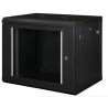 Шафа настінна Hypernet 15U 19" 600x450 ProLine (PL-WMNC-15U-BLACK)