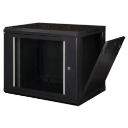 Шафа настінна Hypernet 15U 19" 600x450 ProLine (PL-WMNC-15U-BLACK)